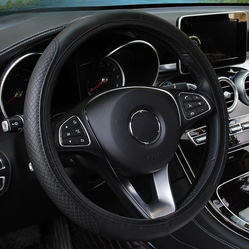 Car Steering Wheel Cover Anti Slip Breathable - غطاء عجلة قيادة السيارة مضاد للانزلاق