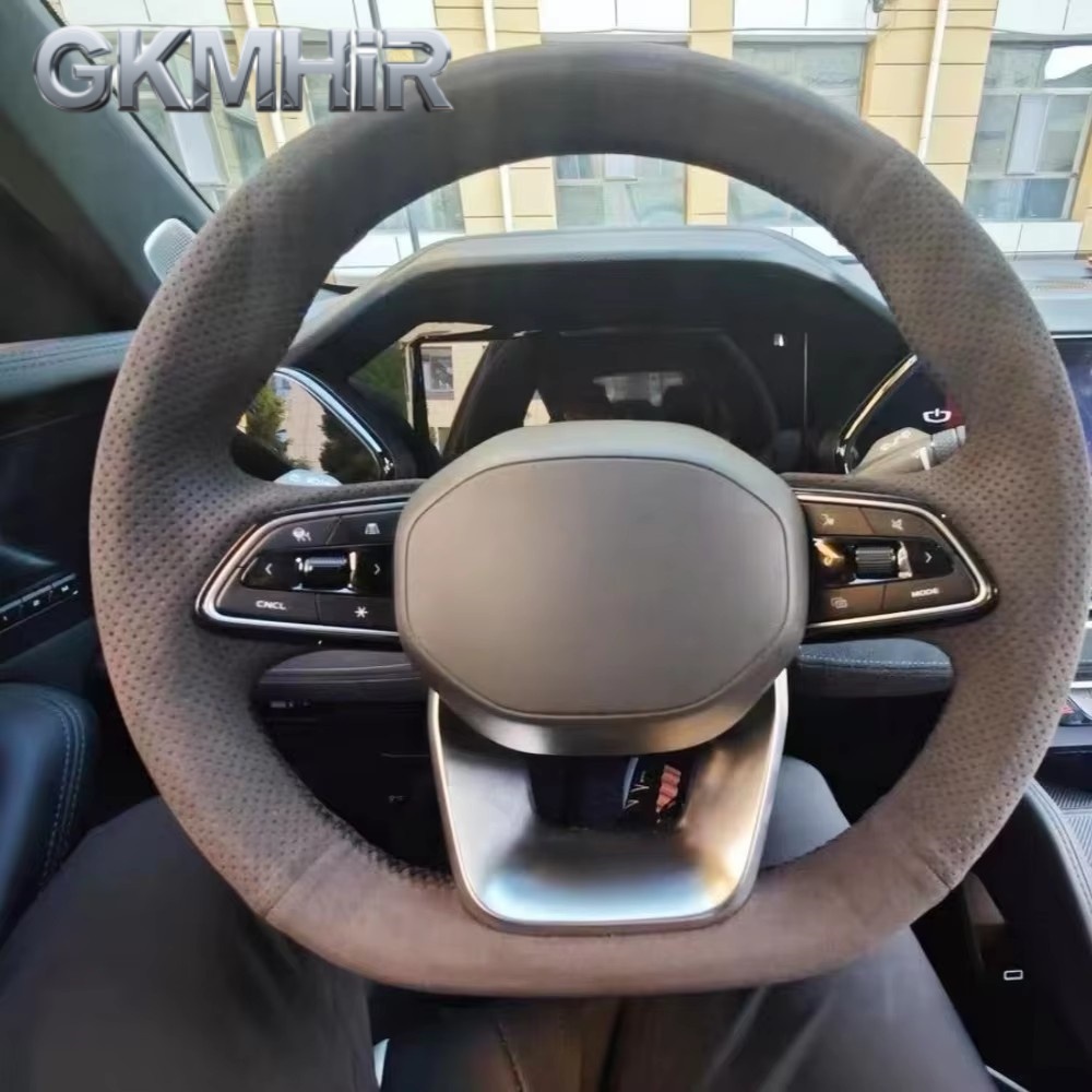 Car Steering Wheel Cover Anti Slip Breathable - التخصيص غطاء عجلة توجيه سيارة اكسسوارات
