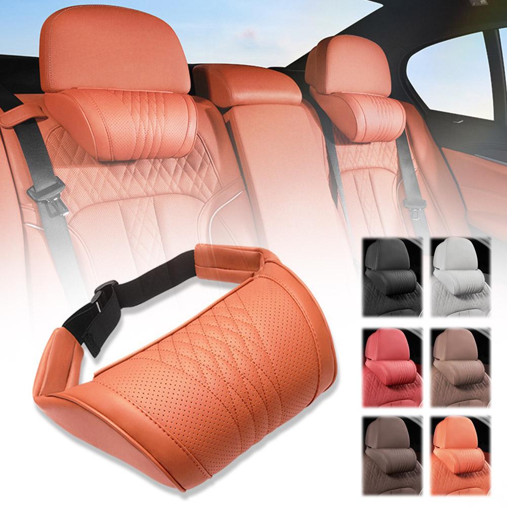 Memory Foam Car Neck Pillow Lumbar Support - وسادة مسند رأس فاخرة للسيارة مصنوعة