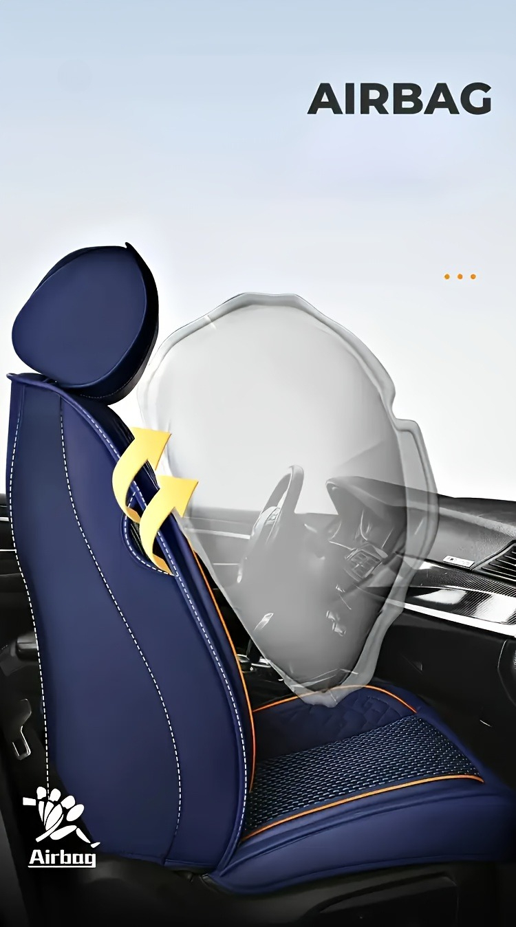 أغطية مقاعد سيارة فاخرة من جلد - مراجعة Leather Car Seat Covers Full Set Universal وسعره