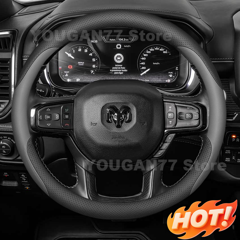 غطاء عجلة قيادة السيارة من الج - مراجعة Car Steering Wheel Cover Anti Slip Breathable وسعره