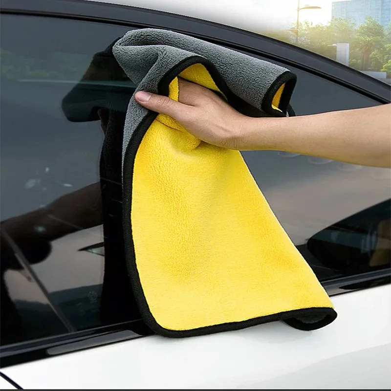 1/3/5 قطعة منشفة من الألياف ال - مراجعة Microfiber Car Drying Towel Super Absorbent وسعره