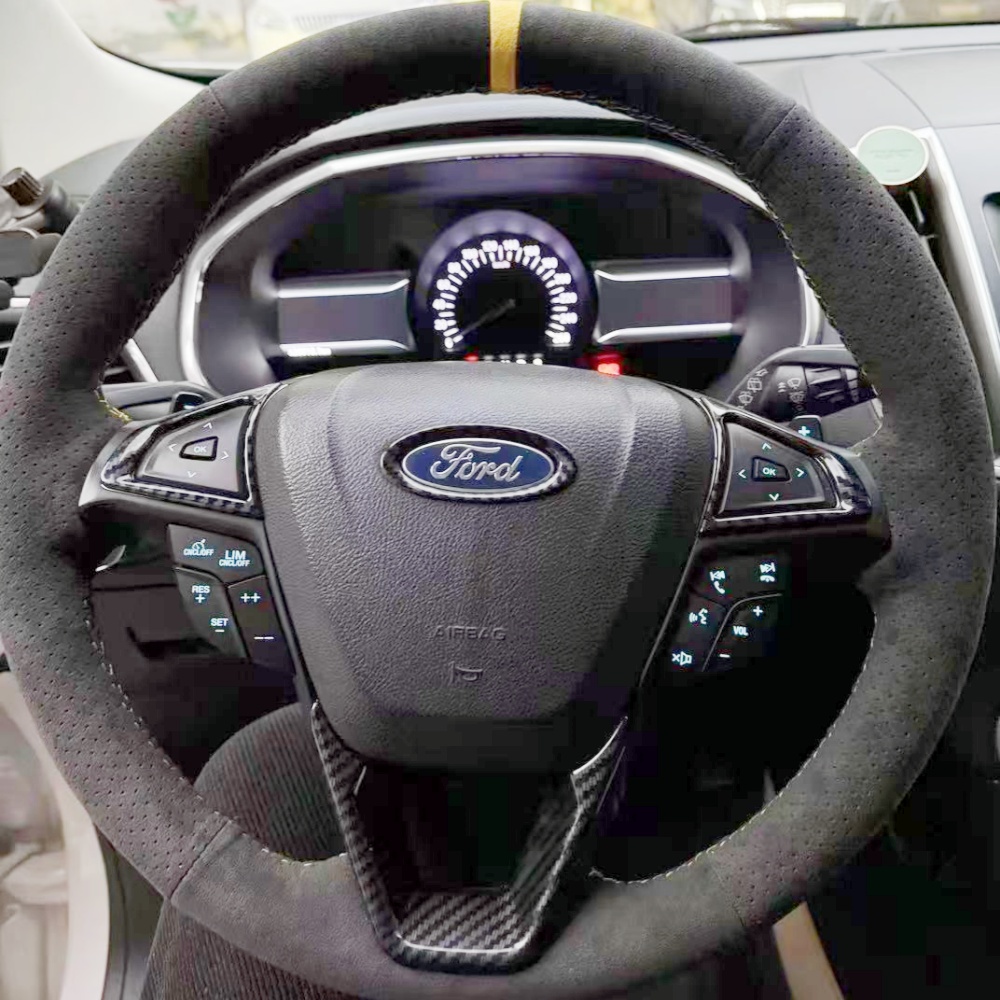 مخصص عجلة توجيه سيارة غطاء الم - مراجعة Car Steering Wheel Cover Anti Slip Breathable وسعره