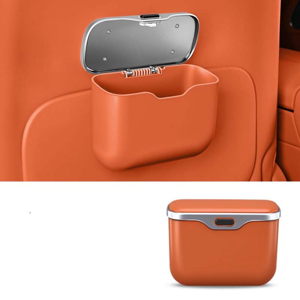 سلة مهملات متعددة الوظائف للسي - مراجعة Waterproof Car Trash Can With Lid وسعره